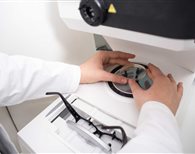 Fase di preparazione alla molatura comupterizzata