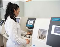 Impostazione molatura denti per occhiali