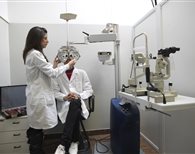 Esercitazioni visione per lontano con foroptero