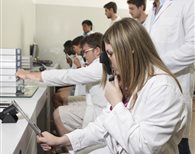 Schiascopia statica con simulatore