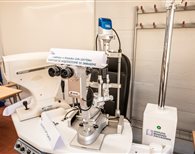 Riunito oftalmico in aula didattica