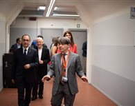 Visita alla nuova scuola